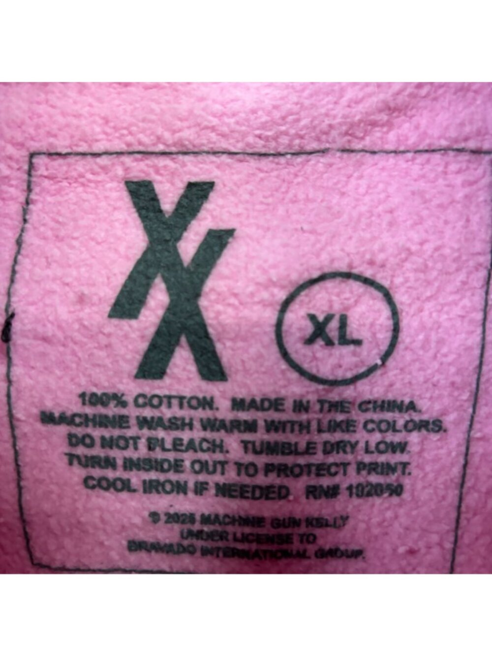 Machine Gun Kelly “Tickets To My Downfall” Graphic Hoodie Size XL - Picture 4 of 4